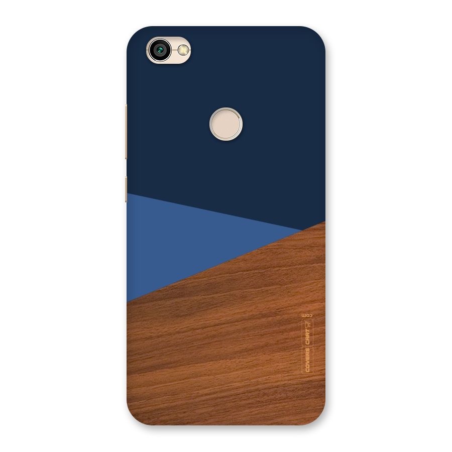 Crossed Lines Pattern Back Case for Redmi Y1 2017