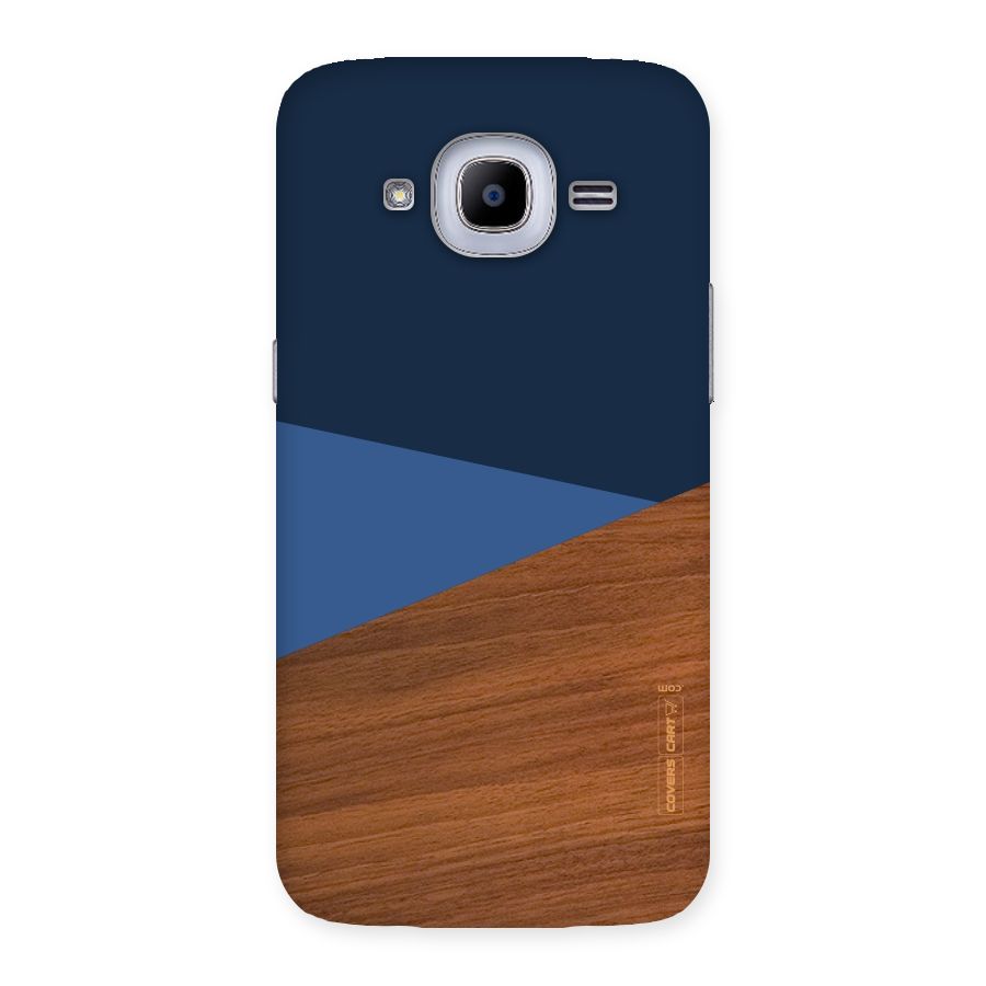 Crossed Lines Pattern Back Case for Samsung Galaxy J2 2016