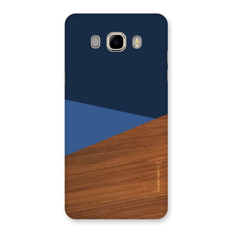 Crossed Lines Pattern Back Case for Samsung Galaxy J7 2016