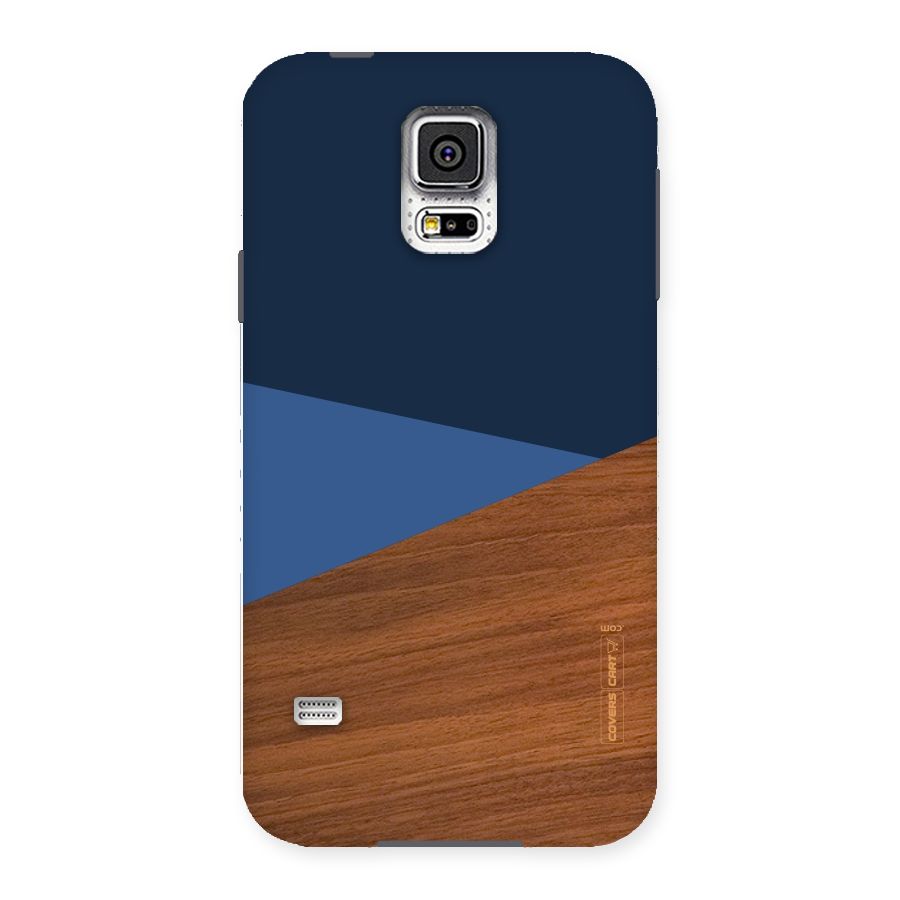 Crossed Lines Pattern Back Case for Samsung Galaxy S5