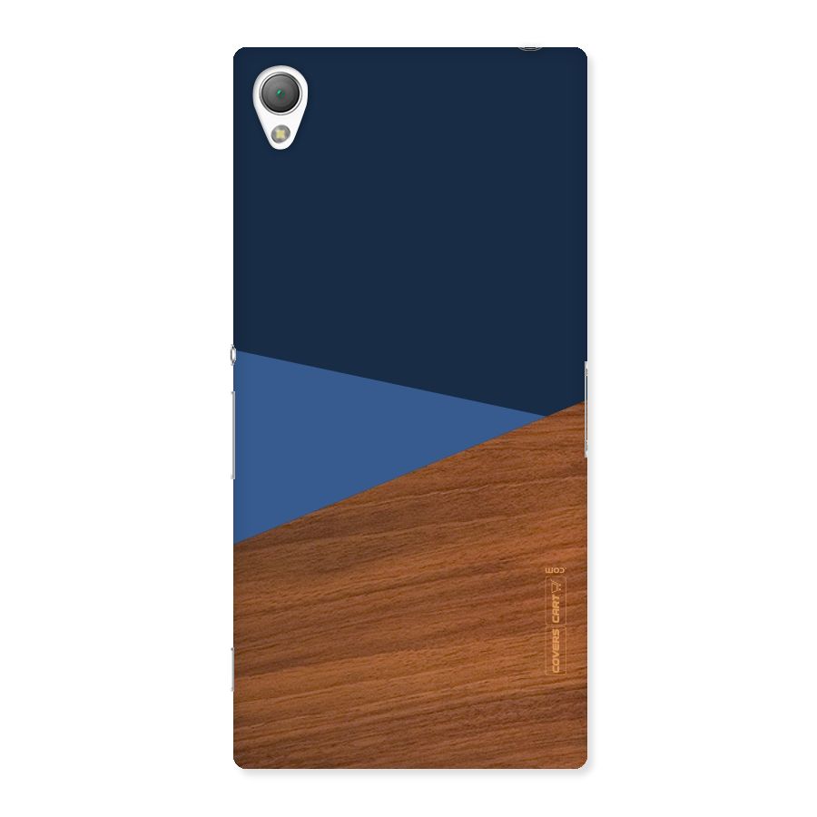 Crossed Lines Pattern Back Case for Sony Xperia Z3