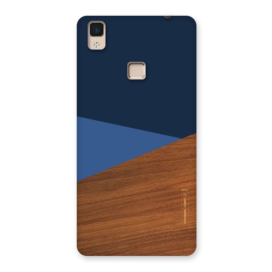 Crossed Lines Pattern Back Case for V3 Max