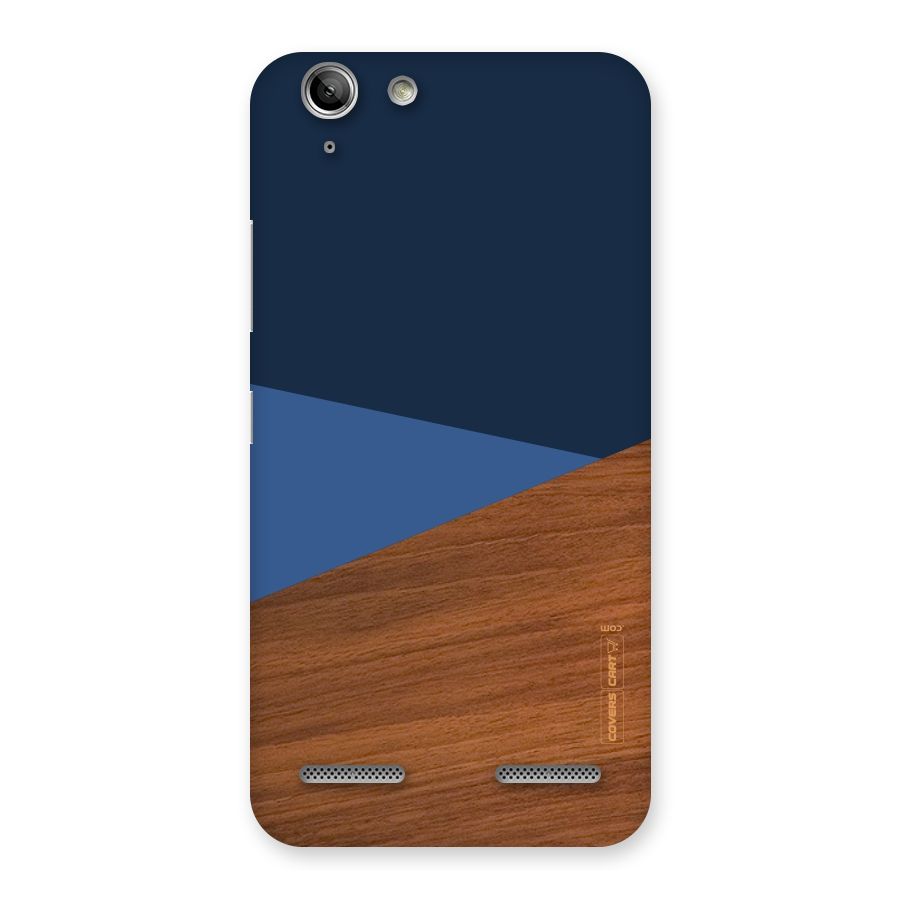 Crossed Lines Pattern Back Case for Vibe K5 Plus