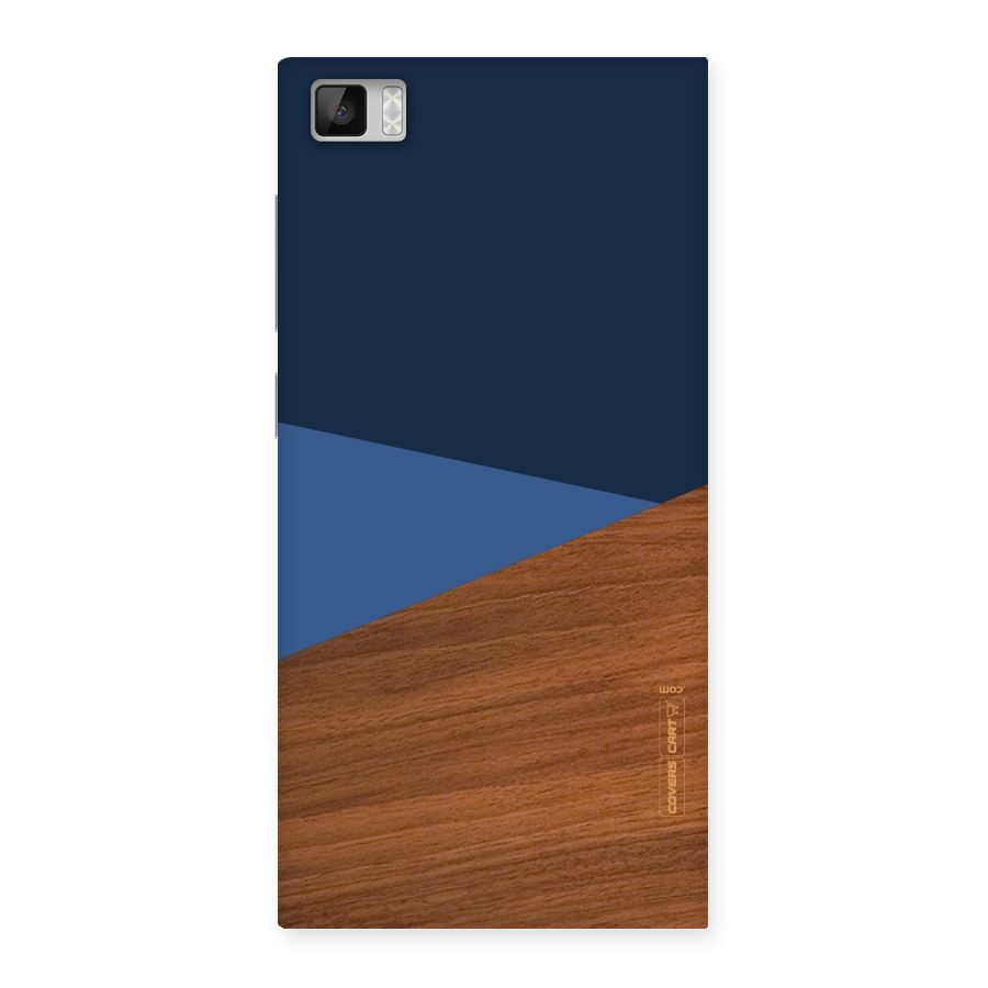 Crossed Lines Pattern Back Case for Xiaomi Mi3
