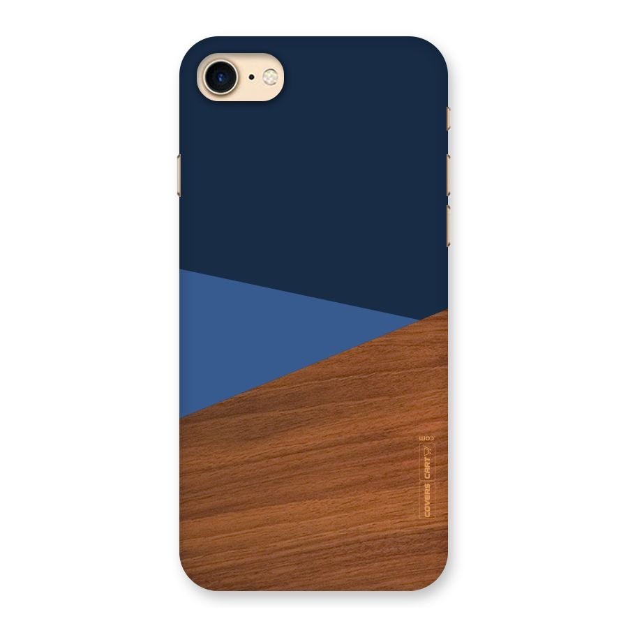 Crossed Lines Pattern Back Case for iPhone 7