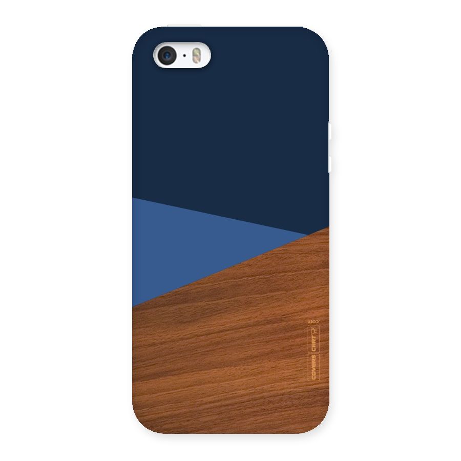 Crossed Lines Pattern Back Case for iPhone SE