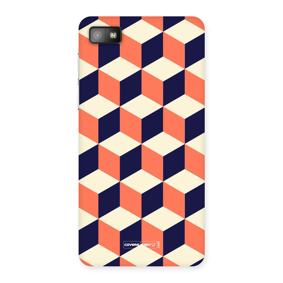 Cube Pattern Back Case for Blackberry Z10
