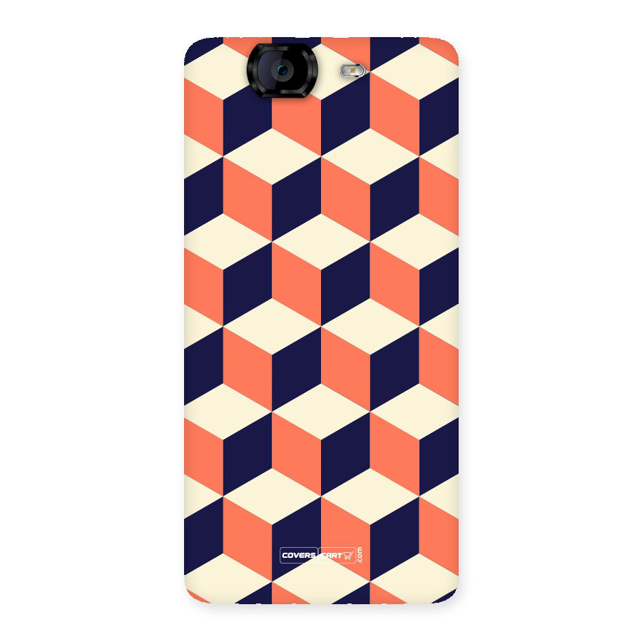 Cube Pattern Back Case for Canvas Knight A350