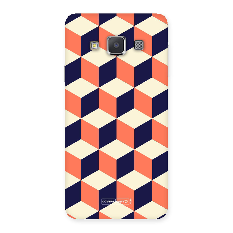 Cube Pattern Back Case for Galaxy A3