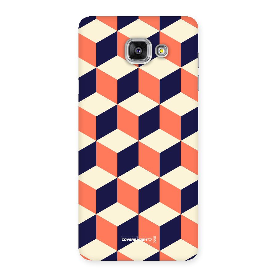 Cube Pattern Back Case for Galaxy A7 2016