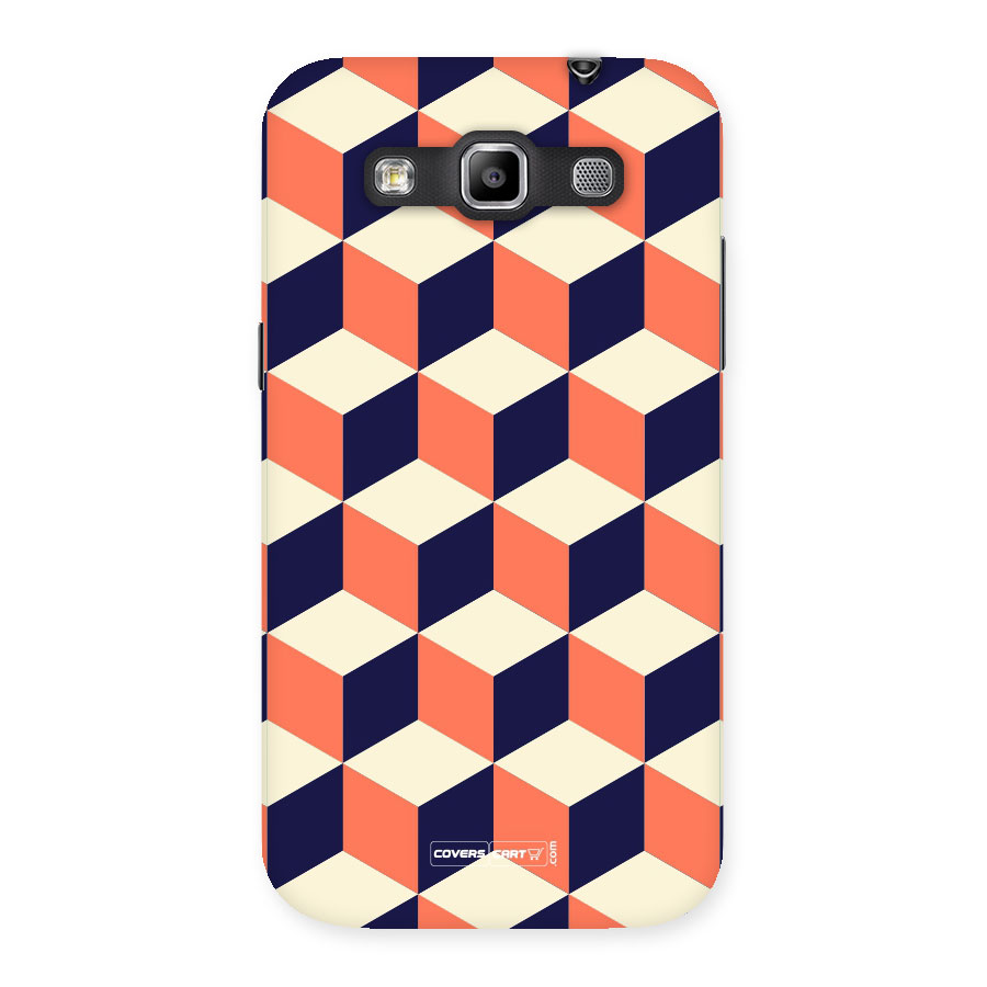 Cube Pattern Back Case for Galaxy Grand Quattro
