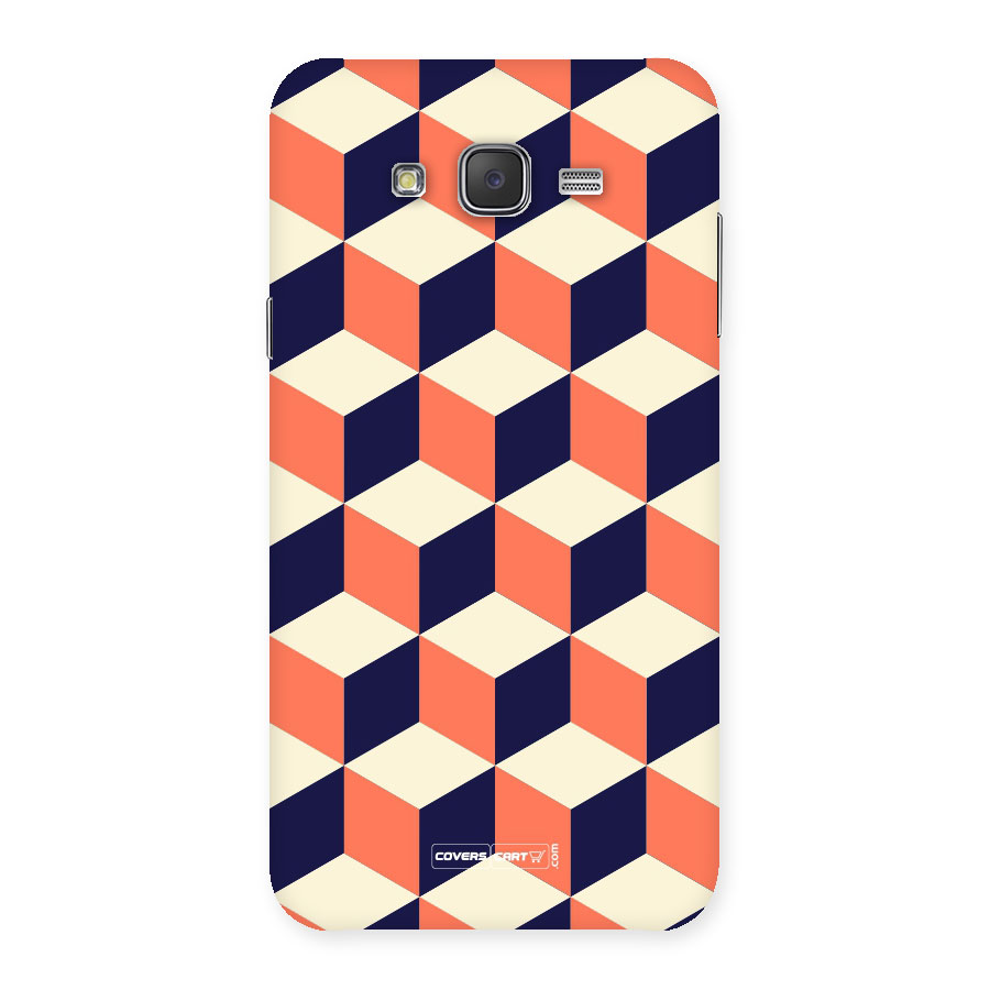 Cube Pattern Back Case for Galaxy J7