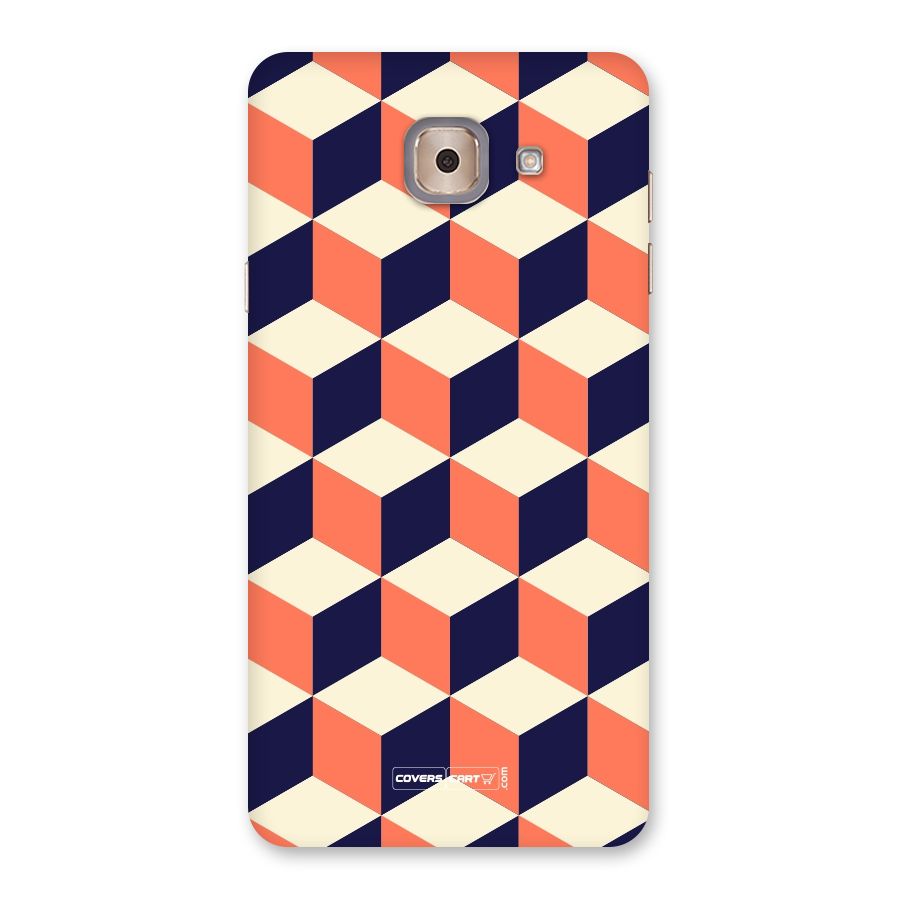 Cube Pattern Back Case for Galaxy J7 Max