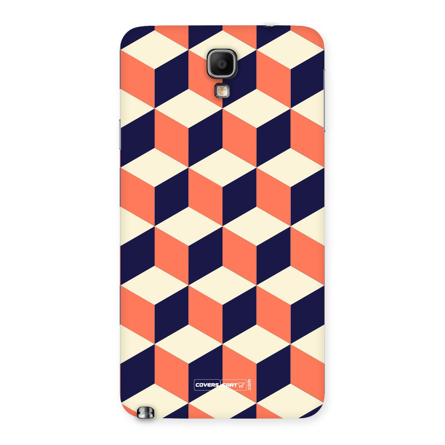 Cube Pattern Back Case for Galaxy Note 3 Neo