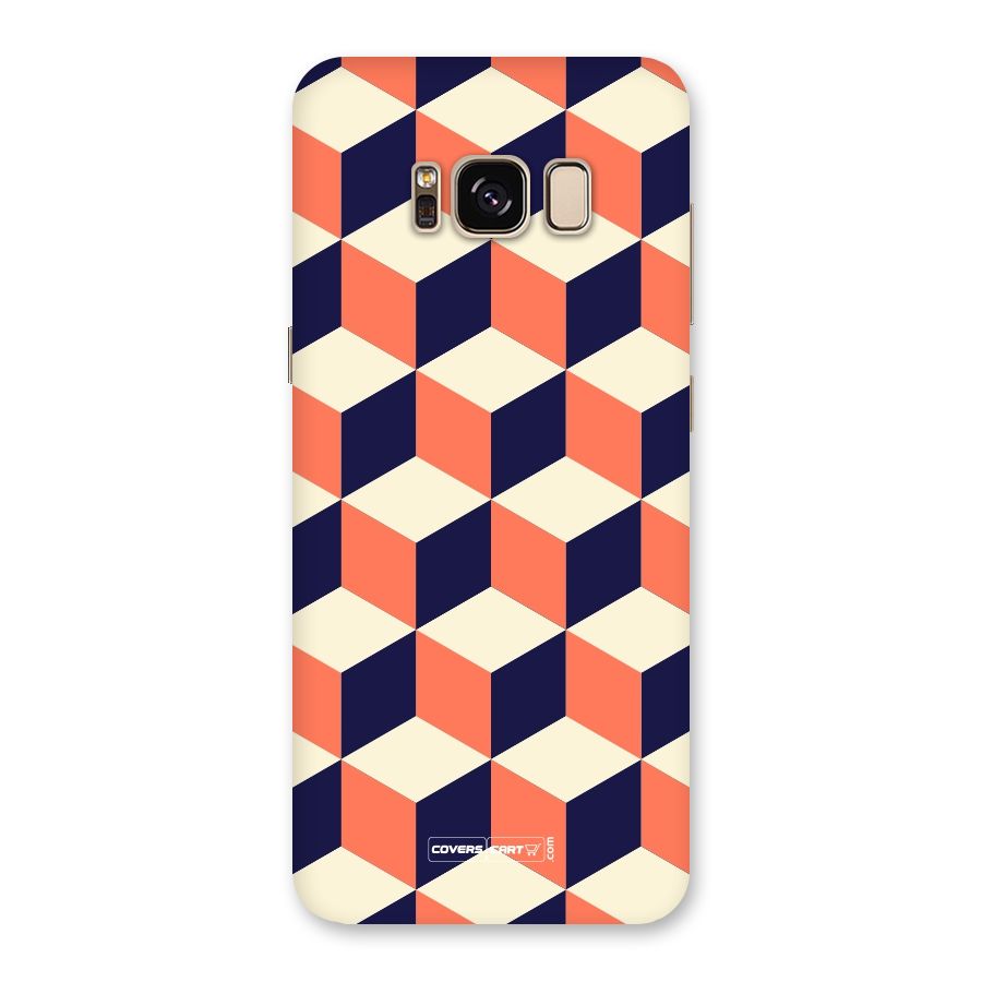 Cube Pattern Back Case for Galaxy S8