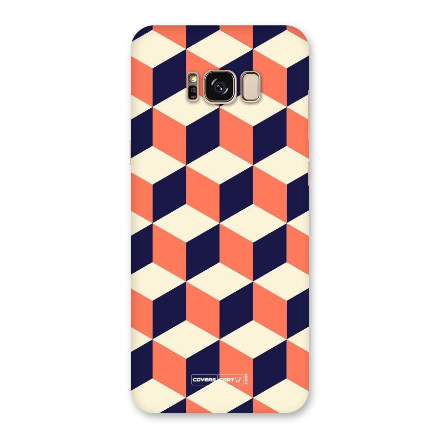 Cube Pattern Back Case for Galaxy S8 Plus
