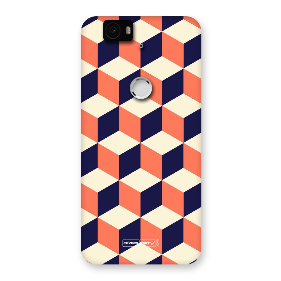 Cube Pattern Back Case for Google Nexus 6P