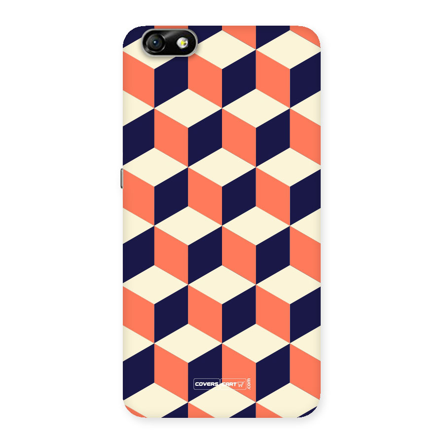 Cube Pattern Back Case for Honor 4X