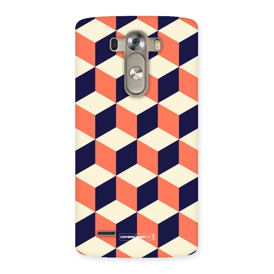Cube Pattern Back Case for LG G3
