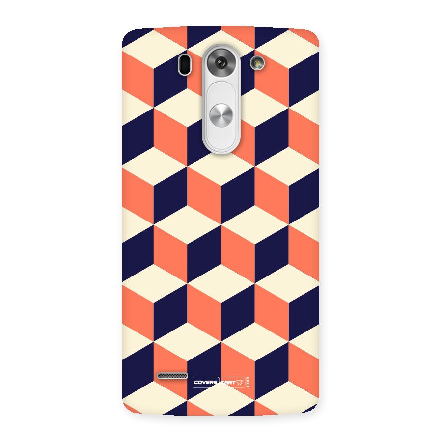 Cube Pattern Back Case for LG G3 Mini