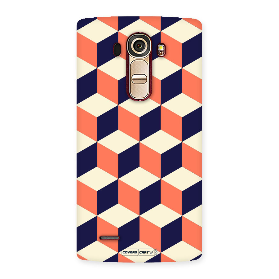 Cube Pattern Back Case for LG G4