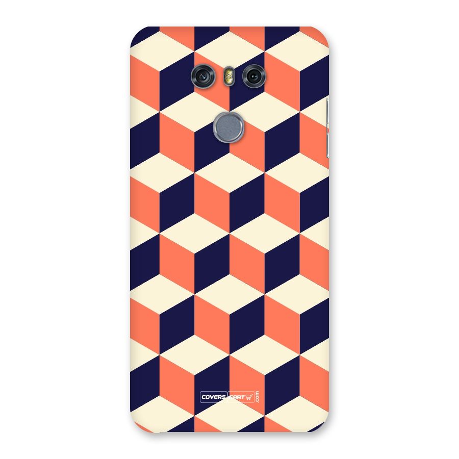 Cube Pattern Back Case for LG G6