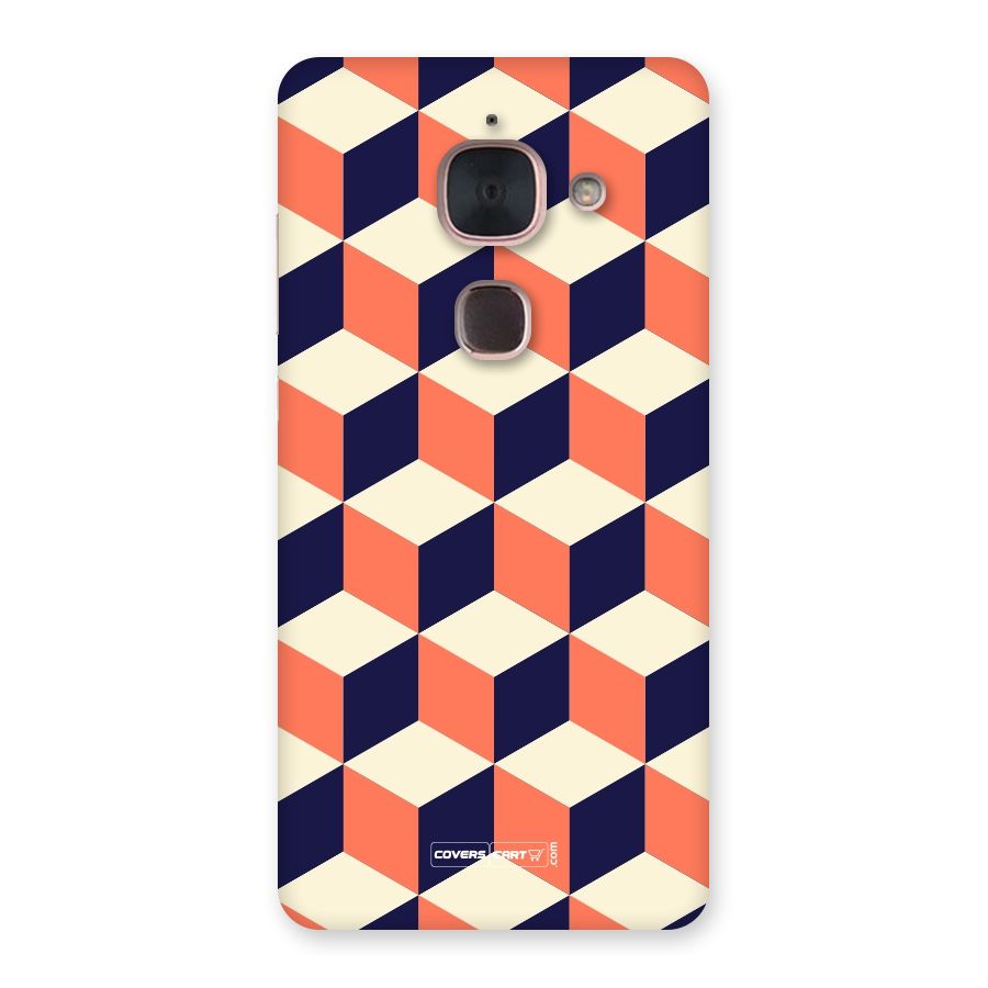 Cube Pattern Back Case for Le Max 2