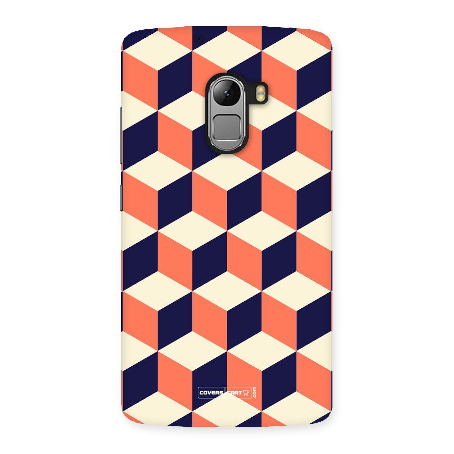 Cube Pattern Back Case for Lenovo K4 Note