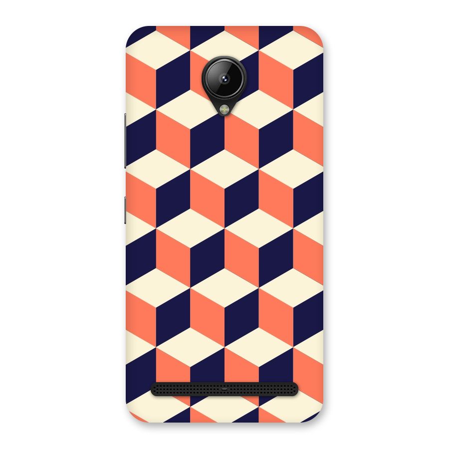Cube Pattern Back Case for Lenovo C2