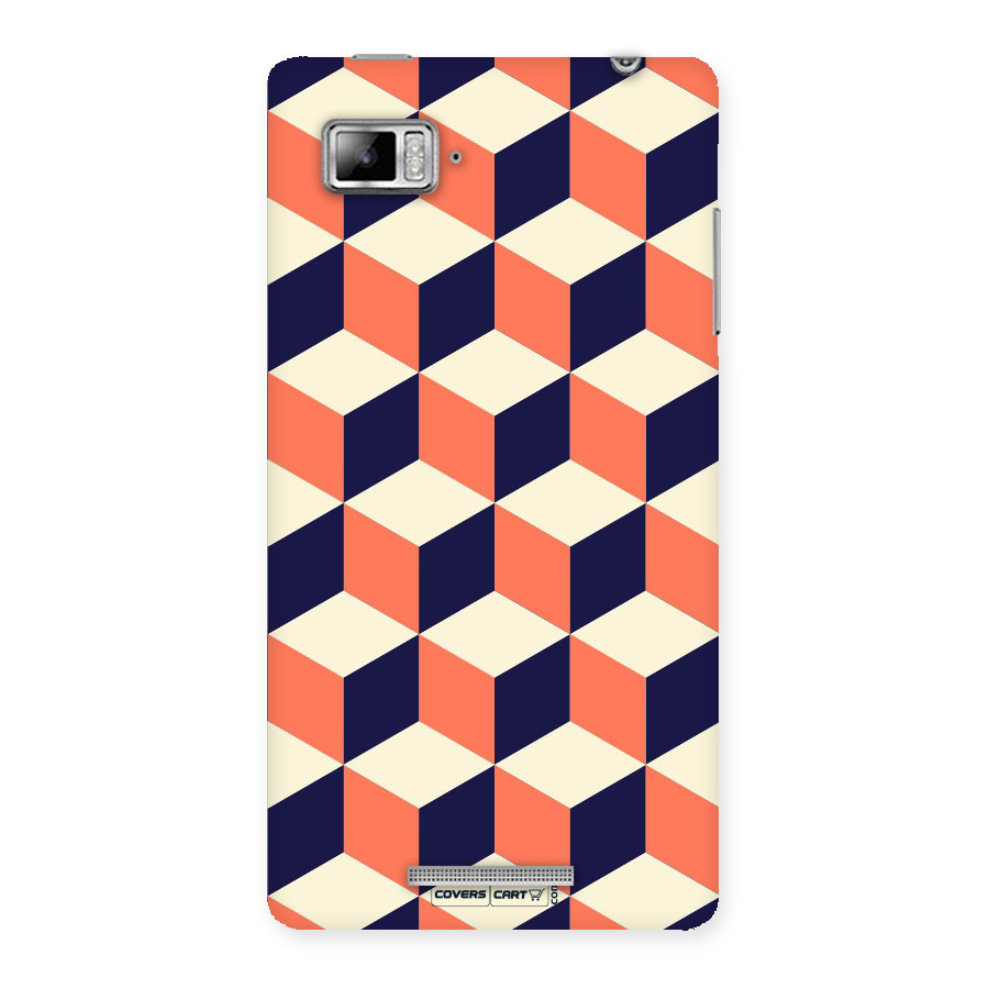 Cube Pattern Back Case for Lenovo Vibe Z K910