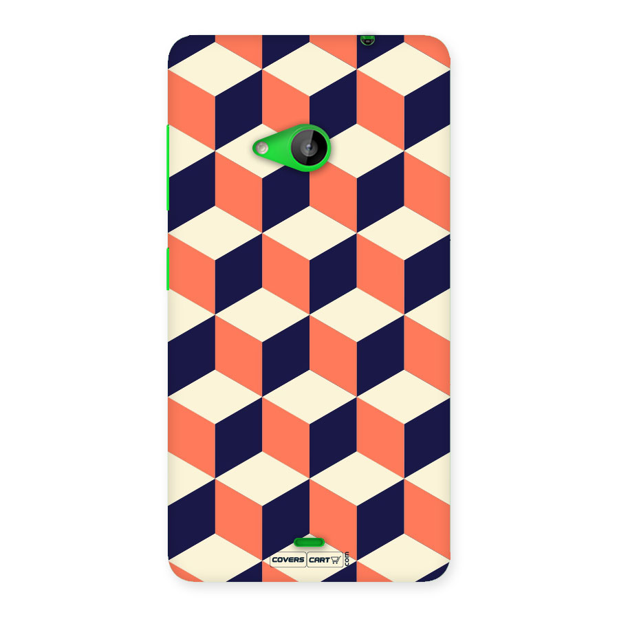 Cube Pattern Back Case for Lumia 535