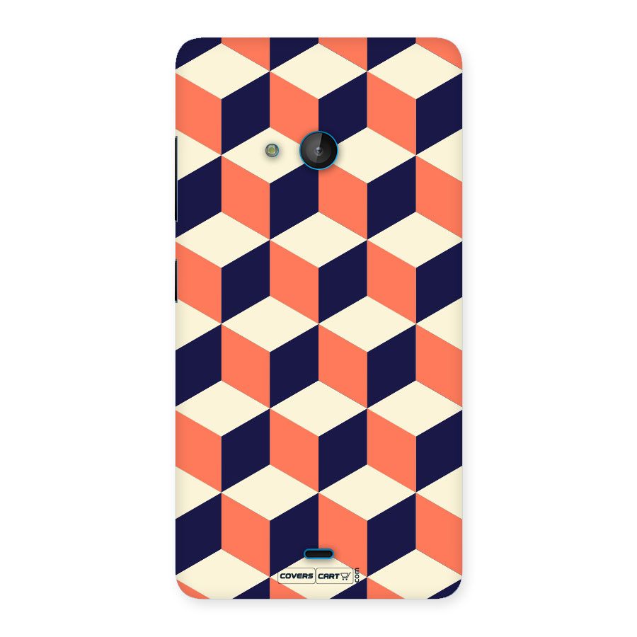 Cube Pattern Back Case for Lumia 540