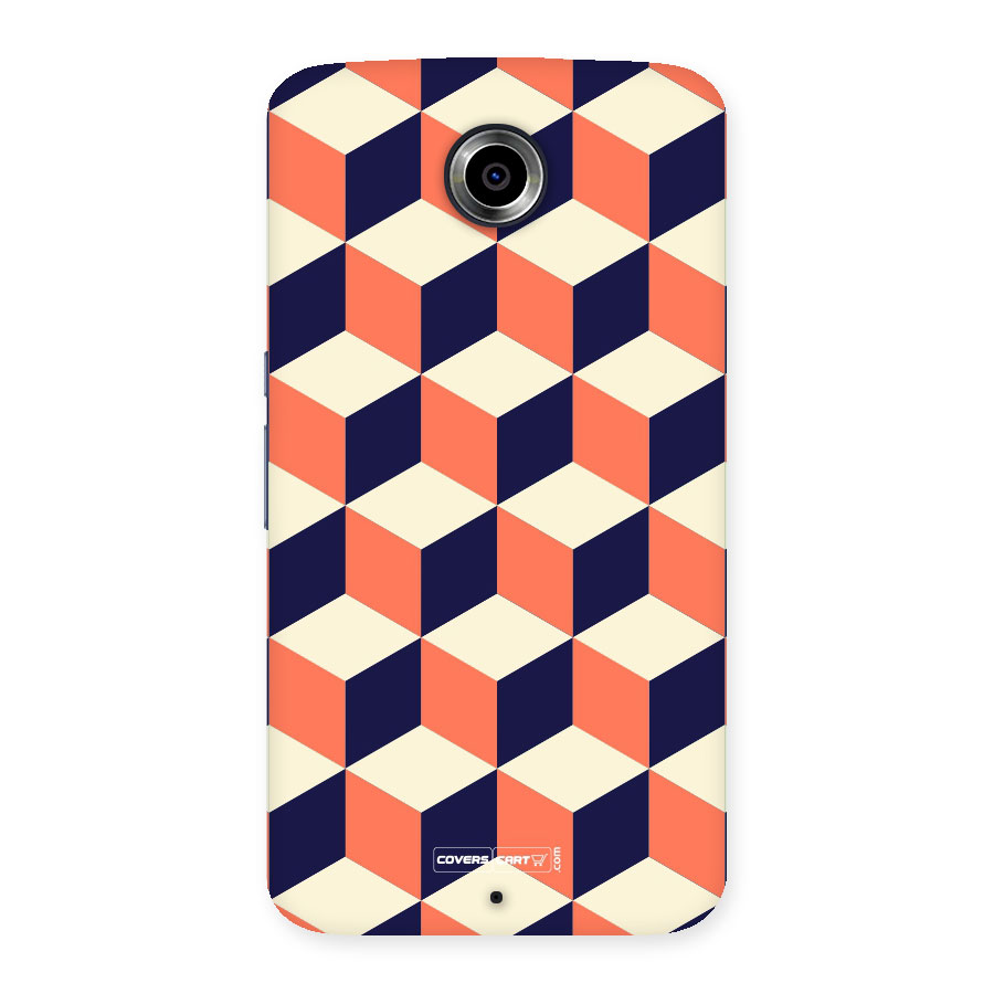 Cube Pattern Back Case for Nexus 6