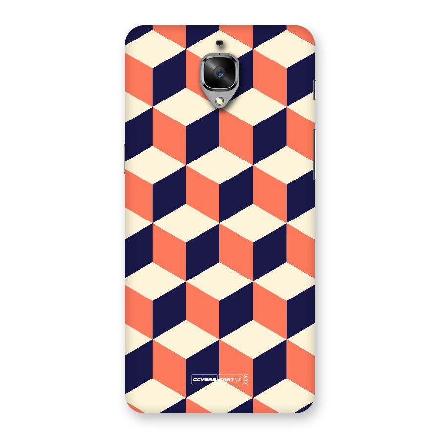 Cube Pattern Back Case for OnePlus 3T