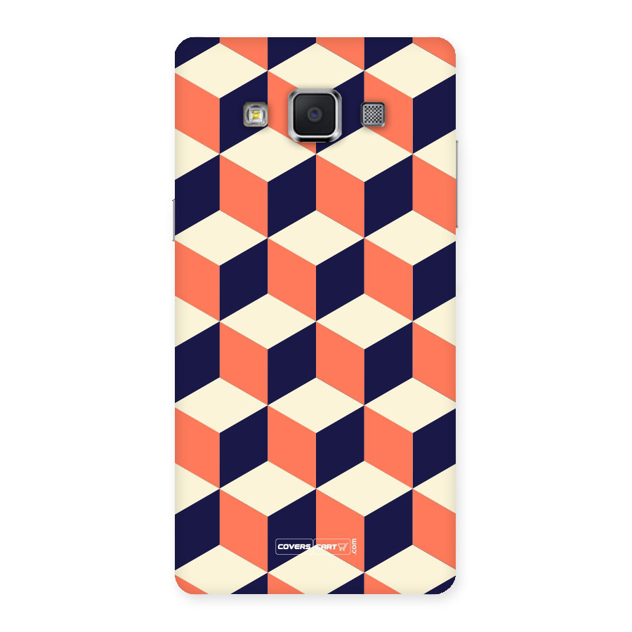 Cube Pattern Back Case for Samsung Galaxy A5