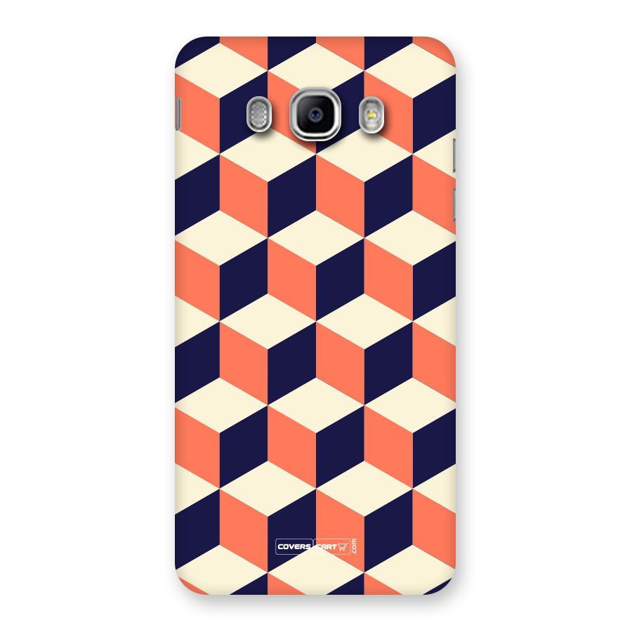 Cube Pattern Back Case for Samsung Galaxy J5 2016