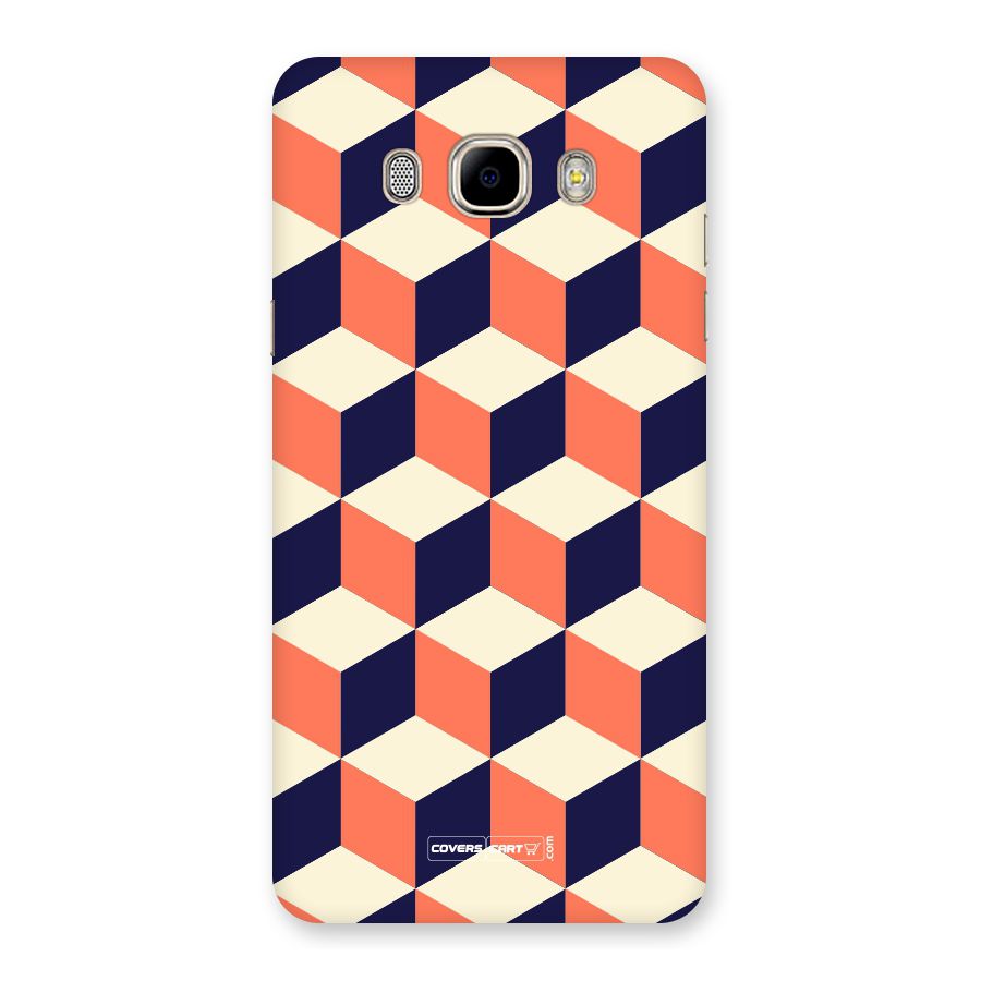Cube Pattern Back Case for Samsung Galaxy J7 2016