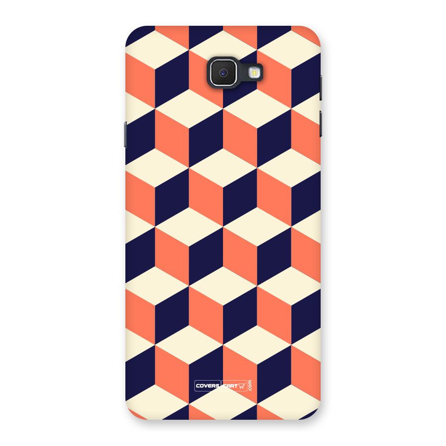 Cube Pattern Back Case for Samsung Galaxy J7 Prime