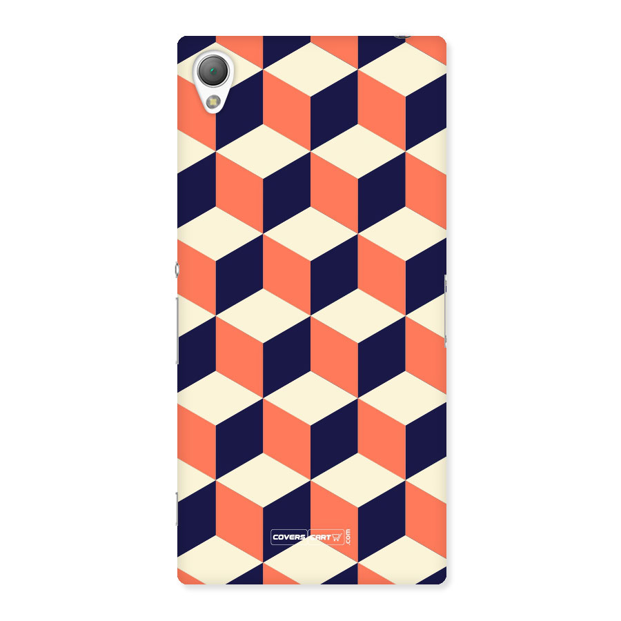 Cube Pattern Back Case for Sony Xperia Z3