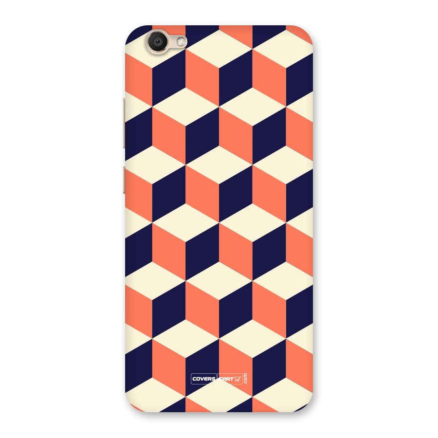Cube Pattern Back Case for Vivo V5