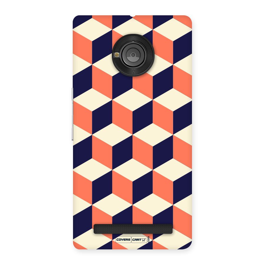 Cube Pattern Back Case for YU Yunique