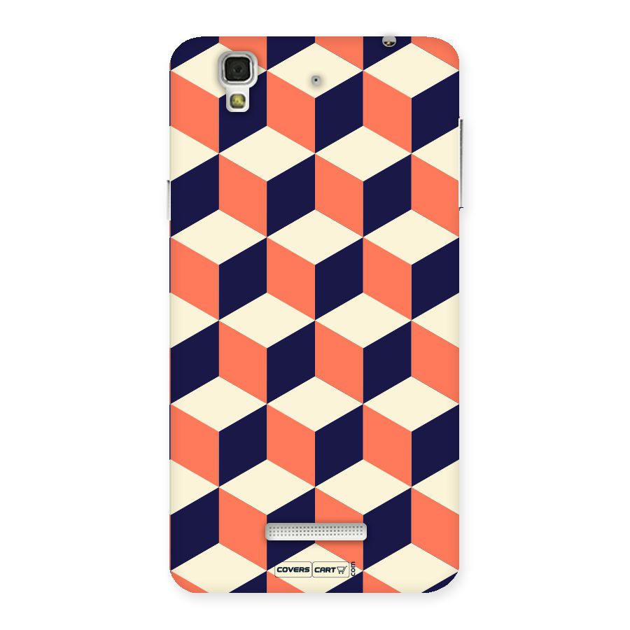 Cube Pattern Back Case for YU Yureka Plus