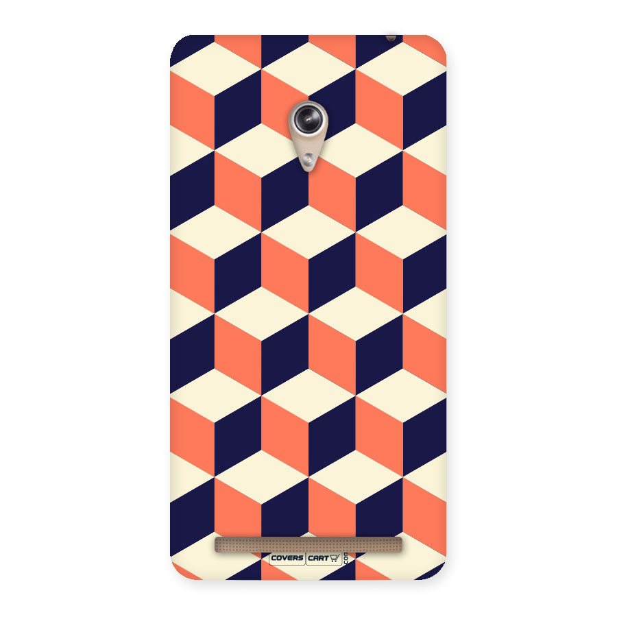 Cube Pattern Back Case for Zenfone 6
