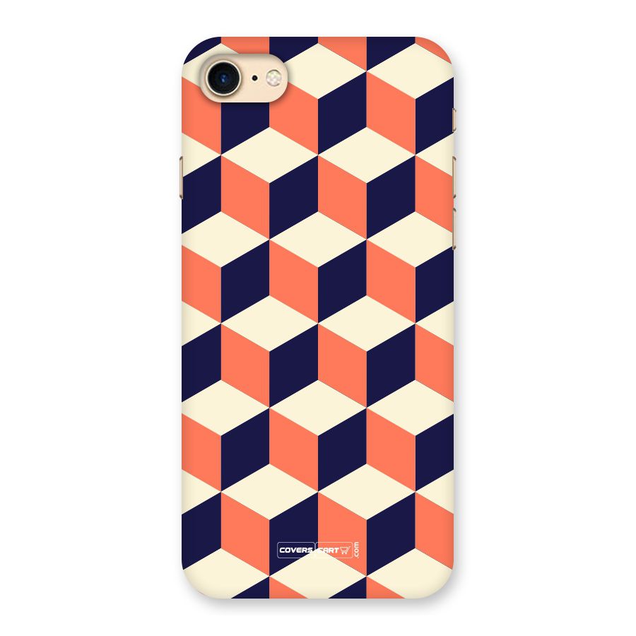 Cube Pattern Back Case for iPhone 7