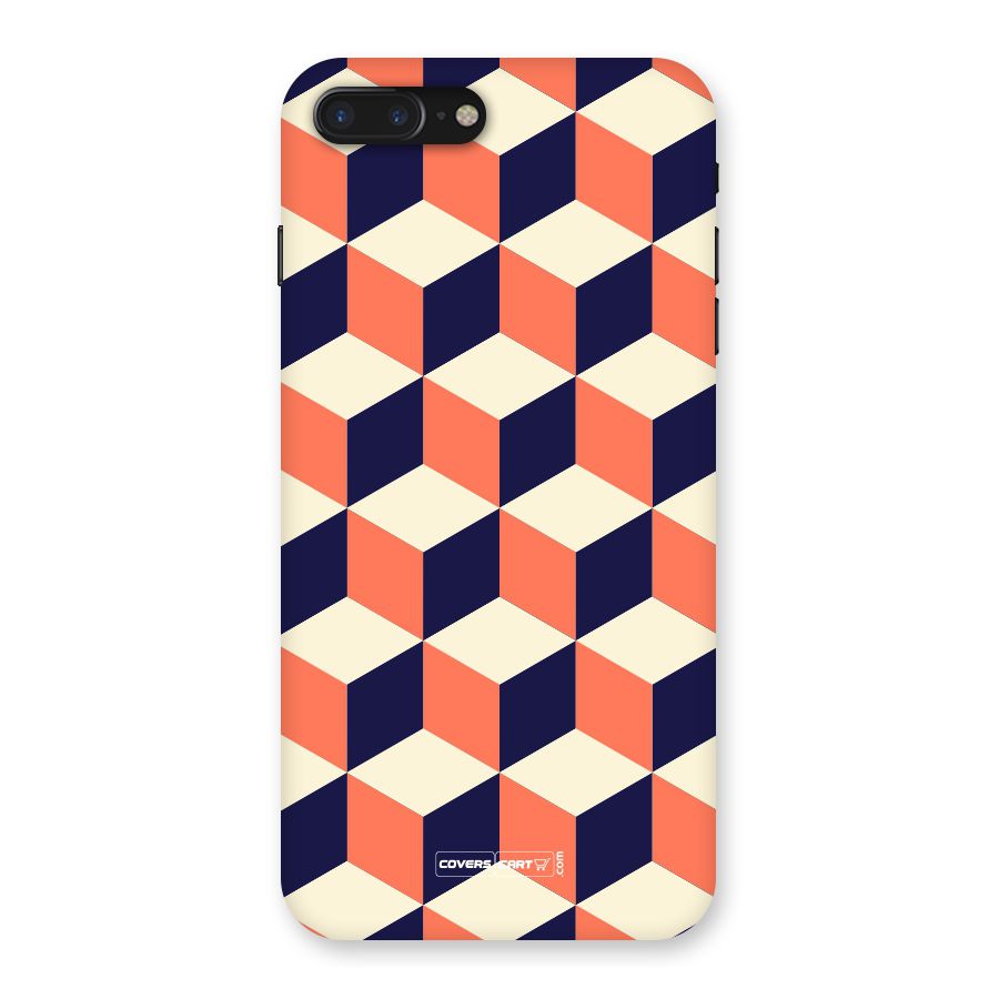 Cube Pattern Back Case for iPhone 7 Plus