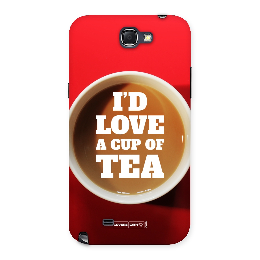Cup of Tea Back Case for Galaxy Note 2