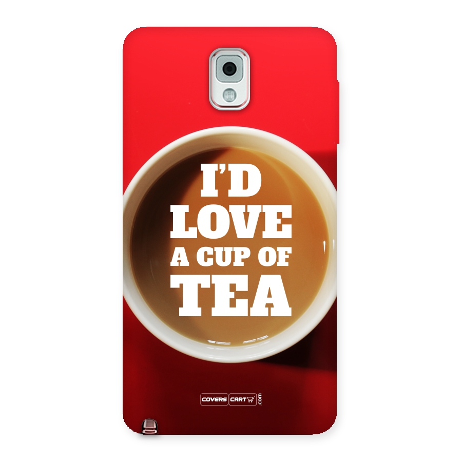 Cup of Tea Back Case for Galaxy Note 3