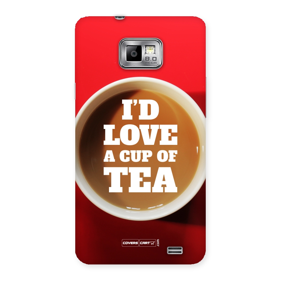 Cup of Tea Back Case for Galaxy S2