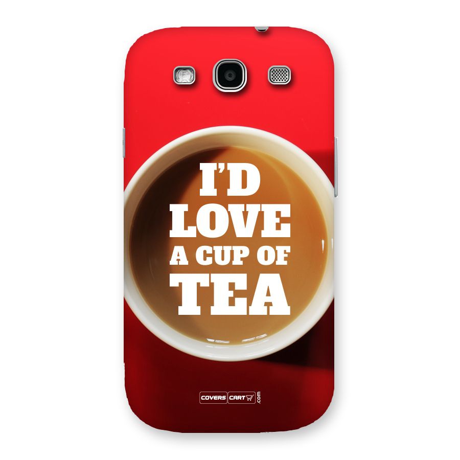 Cup of Tea Back Case for Galaxy S3