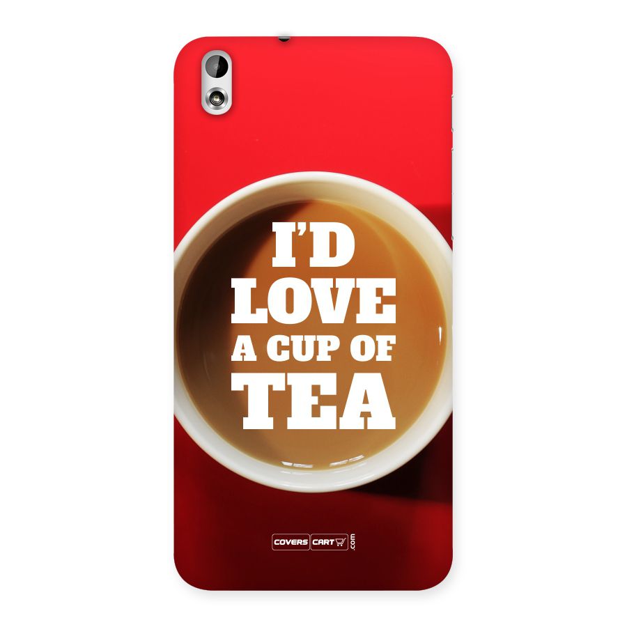 Cup of Tea Back Case for HTC Desire 816g